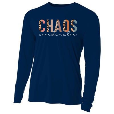 Chaos Coordinator Leopard Cooling Performance Long Sleeve Crew