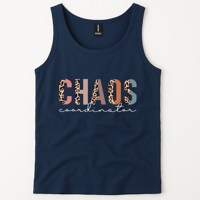 Chaos Coordinator Leopard Tank Top