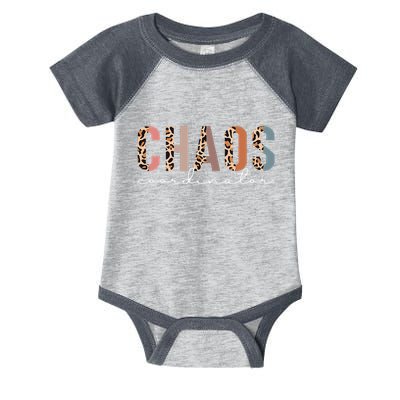 Chaos Coordinator Leopard Infant Baby Jersey Bodysuit