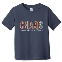 Chaos Coordinator Leopard Toddler T-Shirt