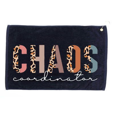 Chaos Coordinator Leopard Grommeted Golf Towel
