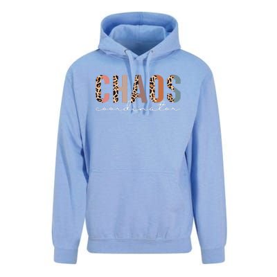 Chaos Coordinator Leopard Unisex Surf Hoodie