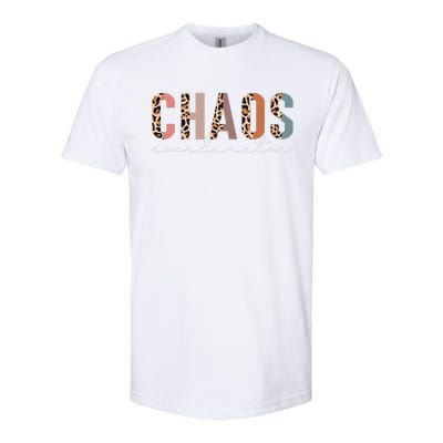 Chaos Coordinator Leopard Softstyle® CVC T-Shirt