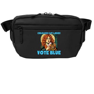 Childless Cat Ladies Vote Blue Crossbody Pack