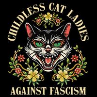 Childless Cat Ladies Against Fascism 16 in Basic Backpack