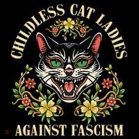Childless Cat Ladies Against Fascism Premium T-Shirt