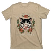 Childless Cat Ladies Against Fascism Flowers T-Shirt