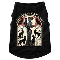Childless Cat Ladies Cat Karma Retro Funny Doggie Tank