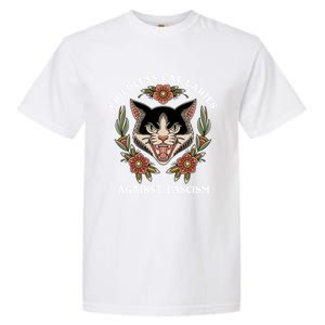 Childless Cat Ladies Against Fascism Funny Cat Feminist Garment-Dyed Heavyweight T-Shirt