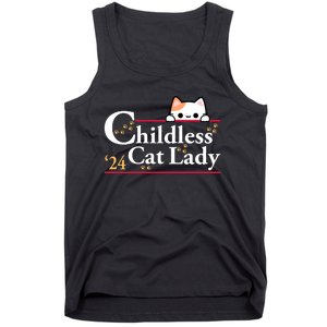 Childless Cat Lady For President Tank Top