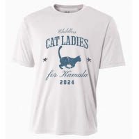 Childless Cat Ladies For Kamala 2024 Harris 47 Election 2024 Cooling Performance Crew T-Shirt