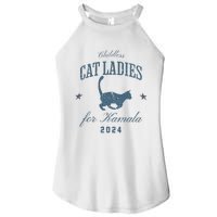 Childless Cat Ladies For Kamala 2024 Harris 47 Election 2024 Women's Perfect Tri Rocker Tank