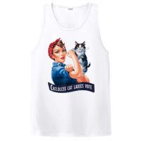 Childless Cat Ladies Vote Rosie The Riveter PosiCharge Competitor Tank