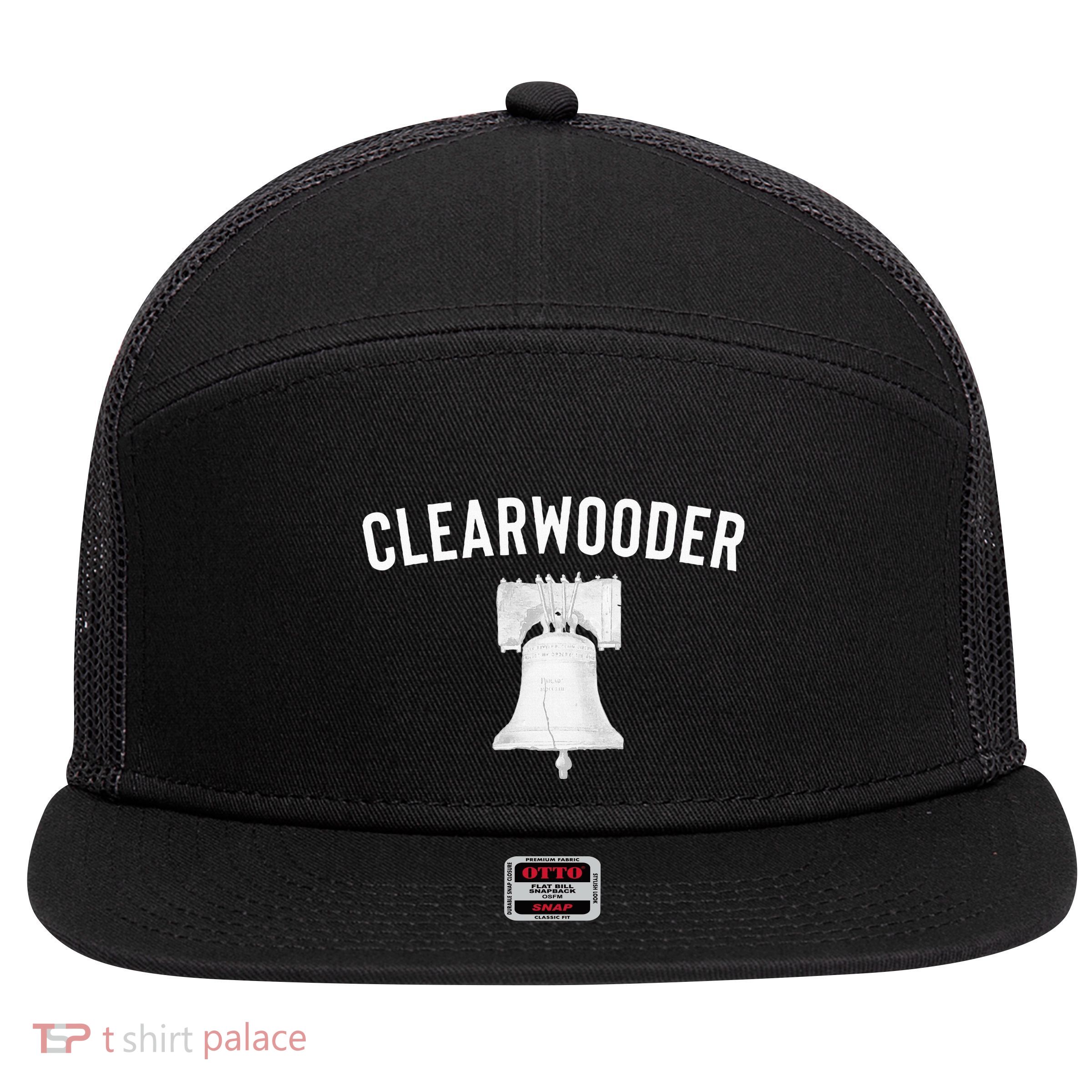 Clearwooder 7 Panel Mesh Trucker Snapback Hat