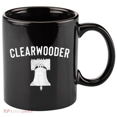 Clearwooder 11oz C Handle Ceramic Mug