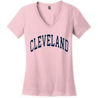 Cleveland Women's V-Neck T-Shirt