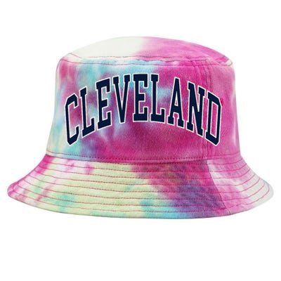 Cleveland Tie-Dyed Bucket Hat