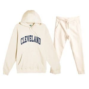 Cleveland Premium Hooded Sweatsuit Set