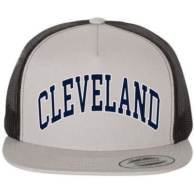 Cleveland Flat Bill Trucker Hat