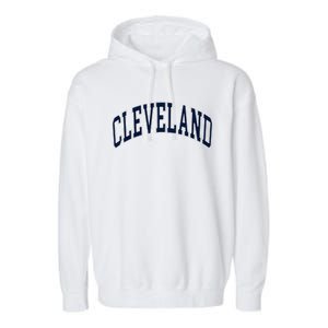 Cleveland Garment-Dyed Fleece Hoodie