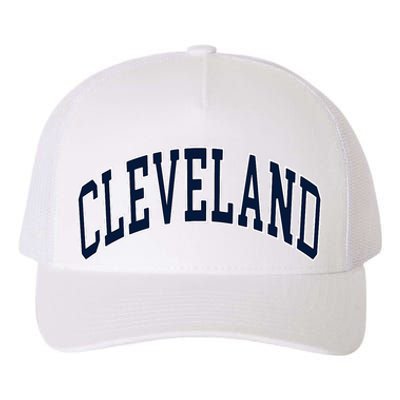 Cleveland Yupoong Adult 5-Panel Trucker Hat