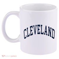 Cleveland 11oz C Handle Ceramic Mug