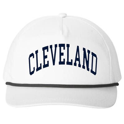 Cleveland Snapback Five-Panel Rope Hat