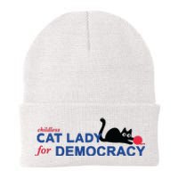 Childless Cat Lady Voting Election 2024 Usa Knit Cap Winter Beanie