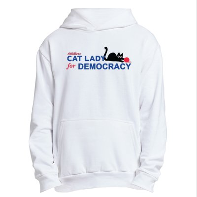 Childless Cat Lady Voting Election 2024 Usa Urban Pullover Hoodie