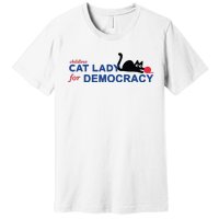 Childless Cat Lady Voting Election 2024 Usa Premium T-Shirt