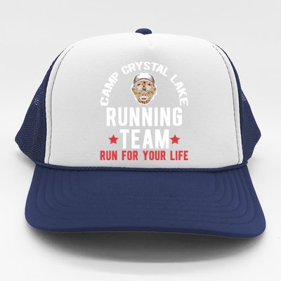 Camp Crystal Lake Running Team Graphic Trucker Hat