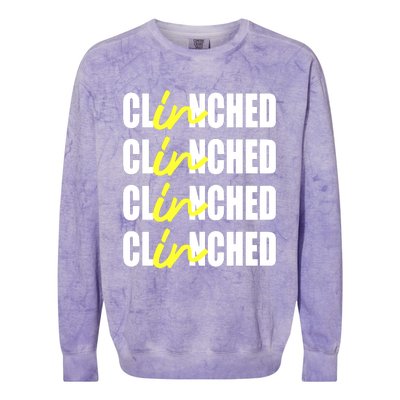 Clinched Colorblast Crewneck Sweatshirt