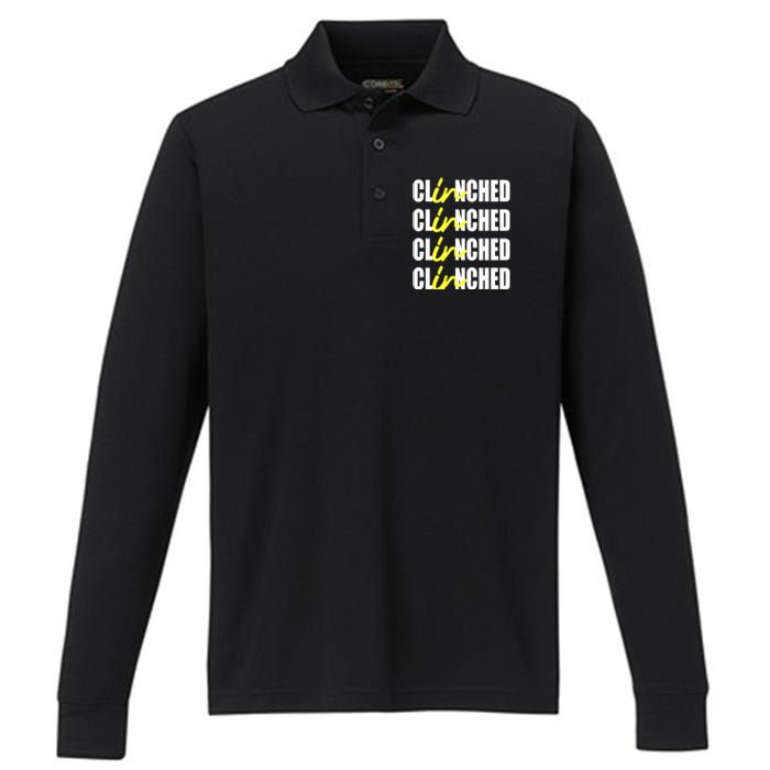 Clinched Performance Long Sleeve Polo