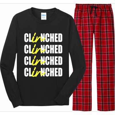 Clinched Long Sleeve Pajama Set