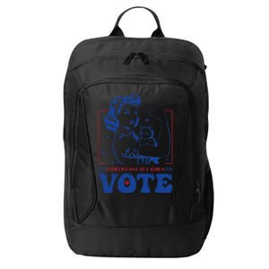 Childless Cat Ladies Vote Retro Election 2024 Usa City Backpack