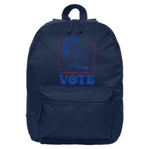 Childless Cat Ladies Vote Retro Election 2024 Usa 16 in Basic Backpack