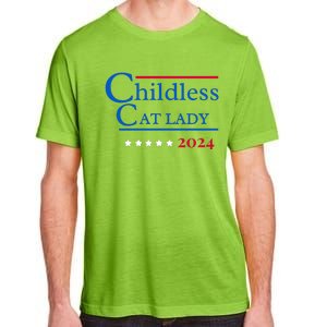 Childless Cat Lady For President Adult ChromaSoft Performance T-Shirt