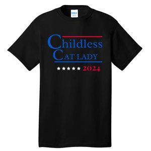 Childless Cat Lady For President Tall T-Shirt