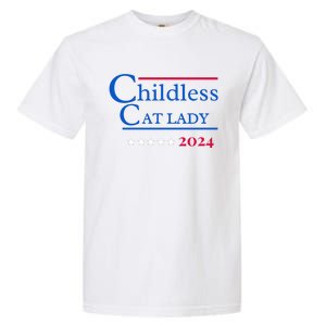 Childless Cat Lady For President Garment-Dyed Heavyweight T-Shirt