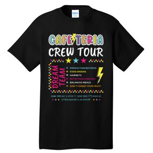 Cafeteria Crew Lunch Lady Dream Team Back To School Tall T-Shirt