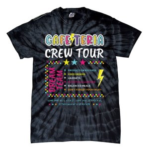 Cafeteria Crew Lunch Lady Dream Team Back To School Tie-Dye T-Shirt