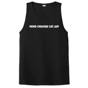 Childfree Cat Lady For Cat Mom Women Cat Lady PosiCharge Competitor Tank