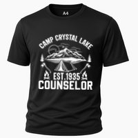 Camp Crystal Lake Est. 1935 Counselor Graphic Cooling Performance Crew T-Shirt