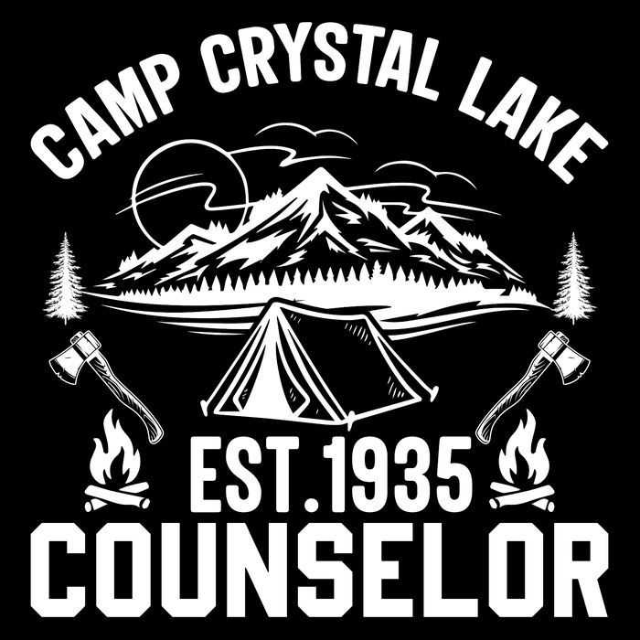 Camp Crystal Lake Est. 1935 Counselor Graphic Cooling Performance Crew T-Shirt
