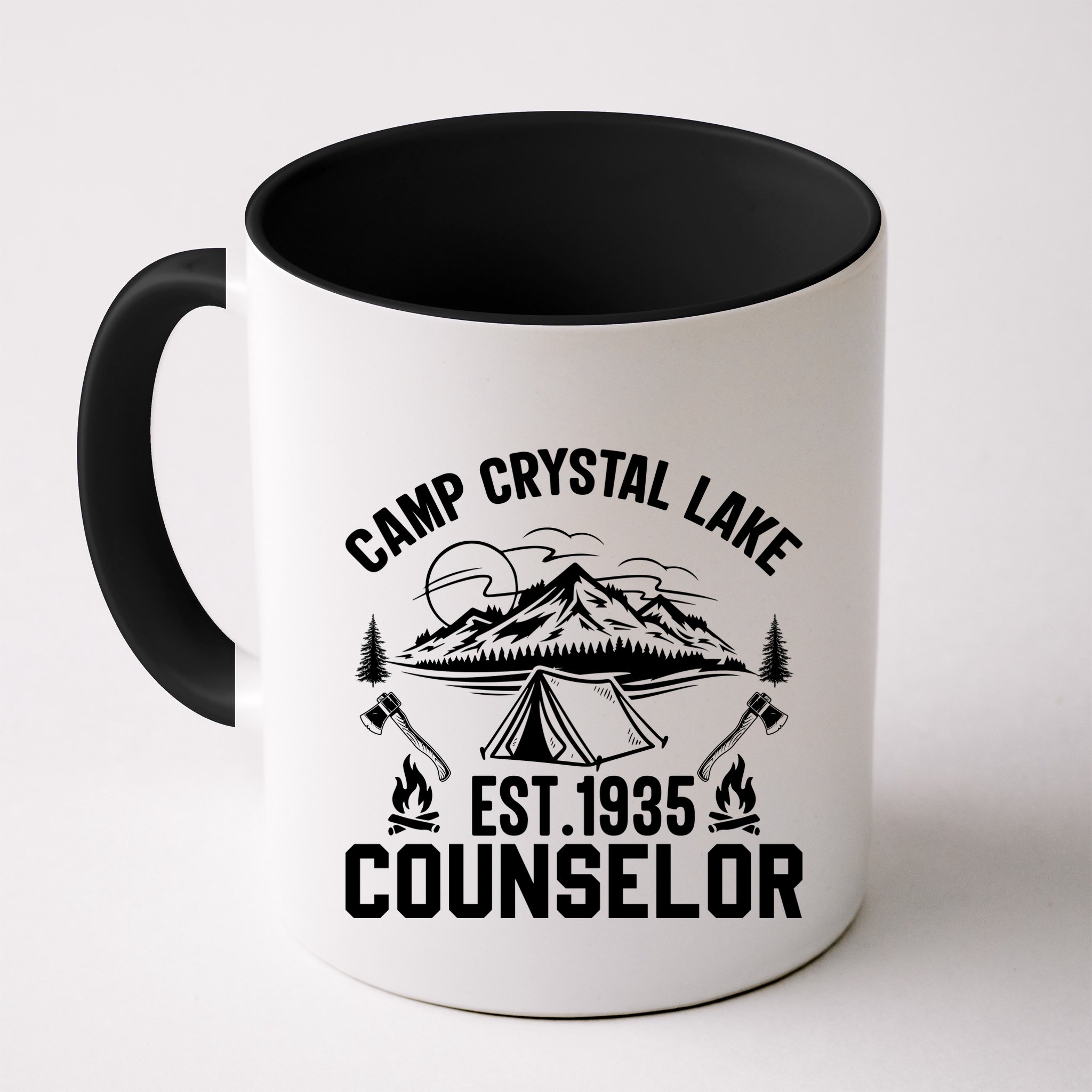 Camp Crystal Lake Est. 1935 Counselor Graphic Mug