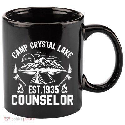 Camp Crystal Lake Est. 1935 Counselor Graphic 11oz C Handle Ceramic Mug