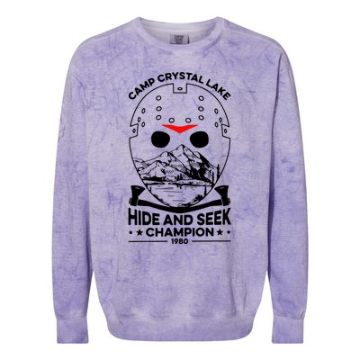 Camp Crystal Lake Colorblast Crewneck Sweatshirt