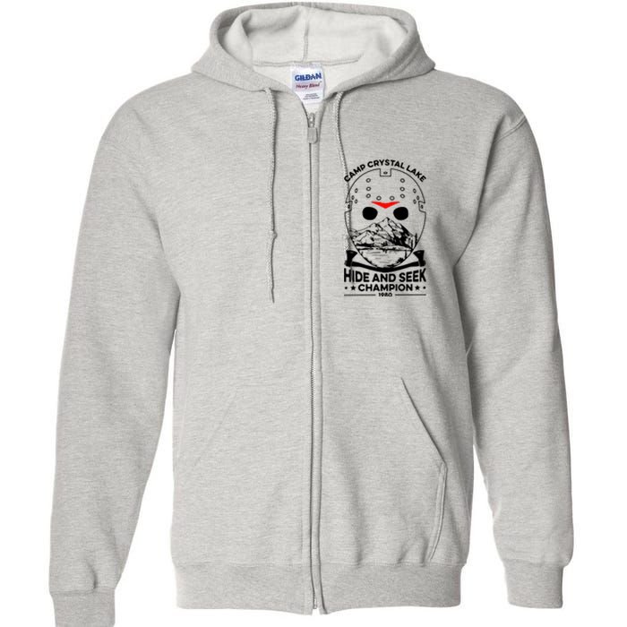 Camp Crystal Lake Full Zip Hoodie