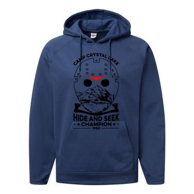 Camp Crystal Lake Performance Fleece Hoodie