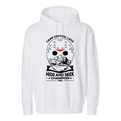 Camp Crystal Lake Garment-Dyed Fleece Hoodie